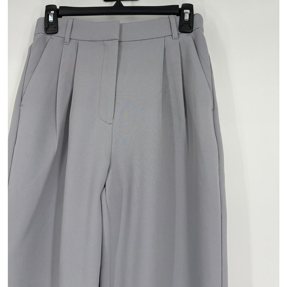 A&F Curve Love Sloane Tailored Pant wide leg trouser - Picture 4 of 10